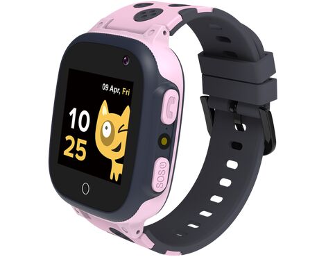 Smart watch CANYON Sandy KW-34, Kids, 1.44", GPS, nano SIM, 32+32MB, GSM, 400mAh, pink.