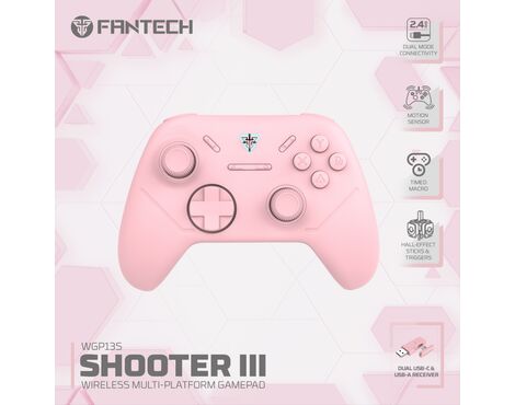 Joypad wireless Fantech WGP13S Revolver III Sakura.