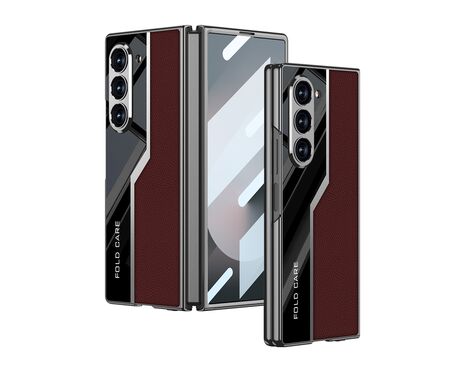 Futrola LEATHER STYLE - Samsung Galaxy Z Fold 6 5G crvena (GKK case) (MS).