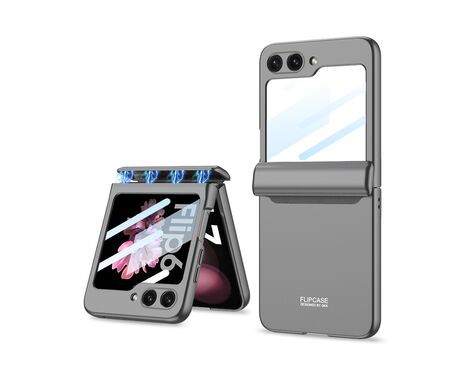 Futrola SMOOTH LINE - Samsung F741B Galaxy Z Flip 6 5G siva (GKK case) (MS).