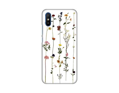 Silikonska futrola PRINT Skin - Xiaomi Redmi 9A Flower.