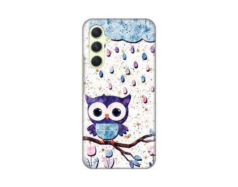 Silikonska futrola PRINT Skin - Samsung A546B Galaxy A54 5G Owl.