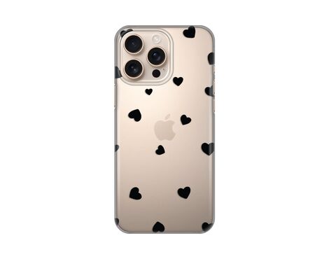 Silikonska futrola PRINT Skin - iPhone 16 Pro Max 6.9 Hearts.