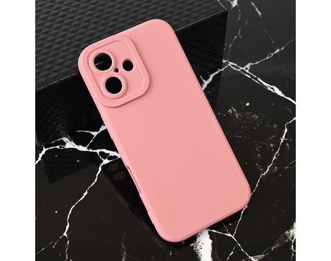 Silikonska futrola Teracell Giulietta - iPhone 16 6.1 mat tamno roze.