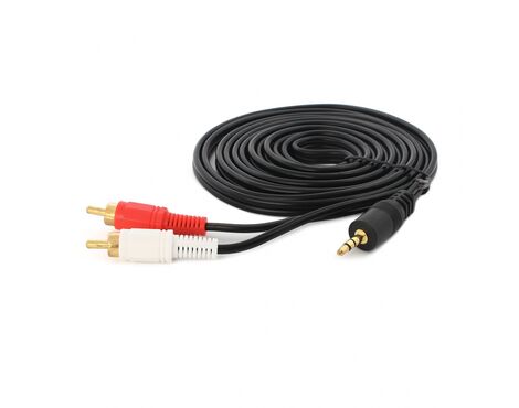 Kabl 2 RCA M na 3.5mm stereo M JWD-AUDIO4 3m.