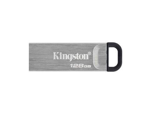 USB Flash memorija Kingston Data Traveler Kyson 3.2 200MB/s DTKN 128GB srebrna (MS).