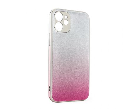 Futrola Glass Glitter - iPhone 12 Mini 5.4 pink.