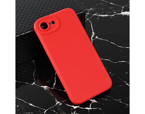 Silikonska futrola Teracell Giulietta - iPhone 16e 6.1 mat crvena.