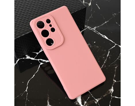 Silikonska futrola Teracell Giulietta - Samsung S938 Galaxy S25 Ultra mat tamno roze.