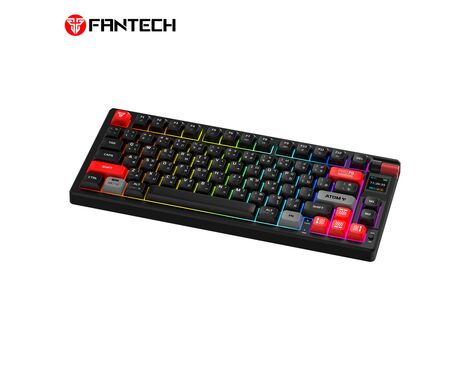 Tastatura Mehanicka Gaming Fantech MK917 RGB Atom PRO79 Wireless crna (Blue switch).