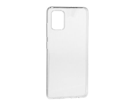 Silikonska futrola ultra tanka (skin) PROTECT - Samsung A715F Galaxy A71 providna (bela) (MS).