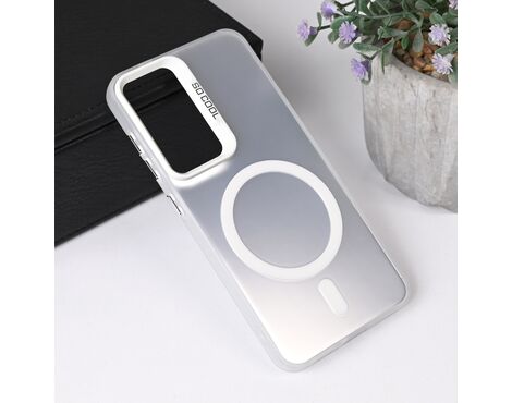 Futrola Magsafe providna - Samsung S931 Galaxy S25 5G srebrna.