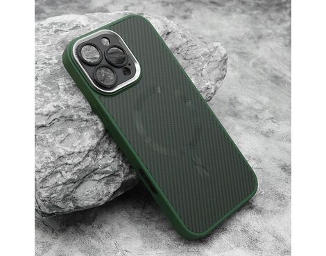 Futrola CARBON MagSafe - iPhone 16 Pro Max (6.9) zelena (small camera) (MS).