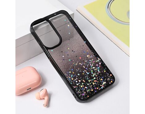 Futrola Frame Glitter - Samsung A165F Galaxy A16 crna.