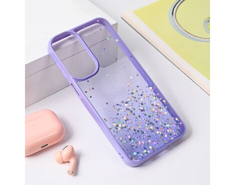 Futrola Frame Glitter - Samsung A165F Galaxy A16 ljubicasta.