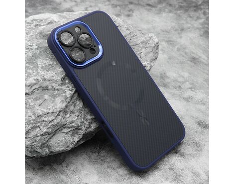 Futrola CARBON MagSafe - iPhone 16 Pro Max (6.9) plava (small camera) (MS).