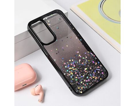 Futrola Frame Glitter - Samsung A256B Galaxy A25 crna.