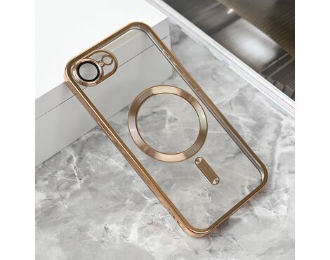 Futrola Magsafe Lux - iPhone 16E zlatna.