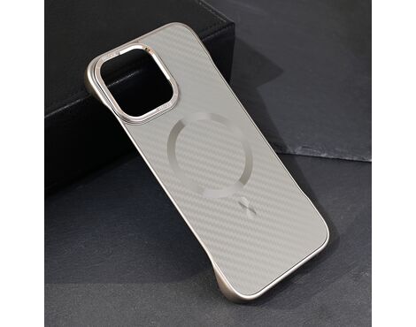 Futrola Magsafe Carbon - iPhone 16 Pro Max 6.9 siva.