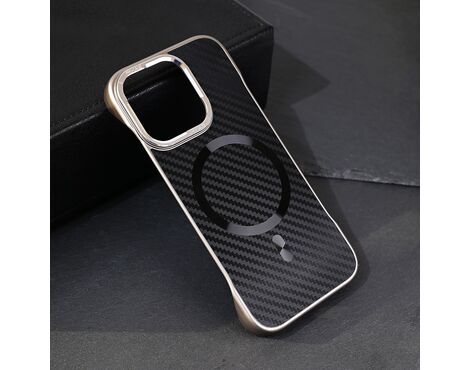 Futrola Magsafe Carbon - iPhone 16 Pro crna.
