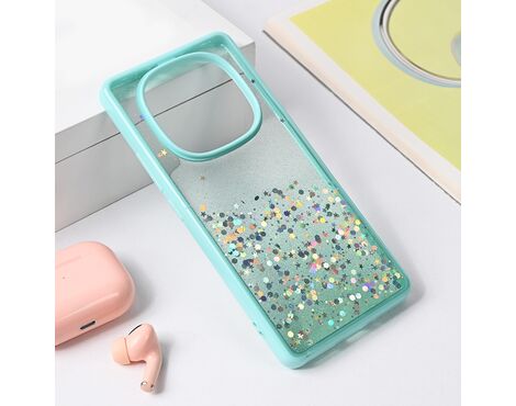 Futrola Frame Glitter - Xiaomi Redmi Note 14 Pro 5G mint.