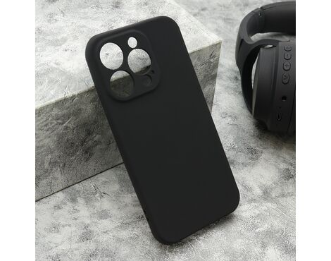 Futrola VELVET TOUCH - iPhone 15 Pro (6.1) crna (MS).