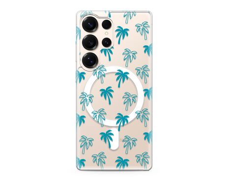 Futrola silikonska print MagSafe - Samsung S938 Galaxy S25 Ultra 5G palm (MS).