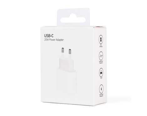 Kucni punjac PD Fast charger 20W - iPhone 11-14 CE beli.