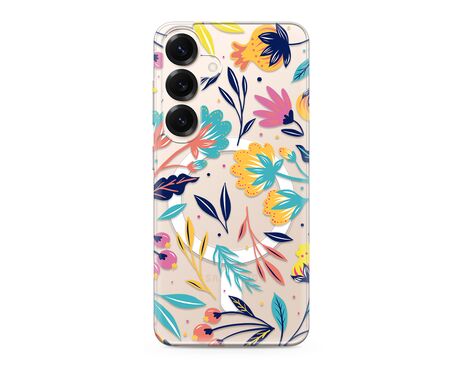 Futrola silikonska print MagSafe - Samsung S931 Galaxy S25 5G rainbow palm (MS).