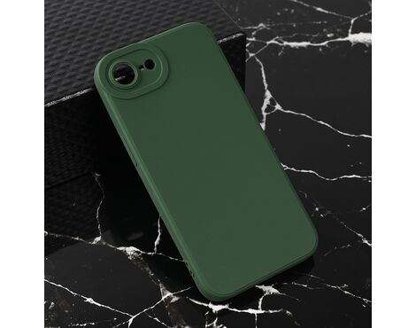 Silikonska futrola Teracell Giulietta - iPhone 16e 6.1 mat zelena.