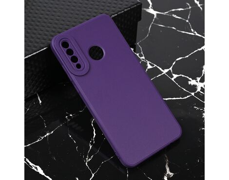 Silikonska futrola Teracell Giulietta - Huawei P30 Lite mat tamno ljubicasta.