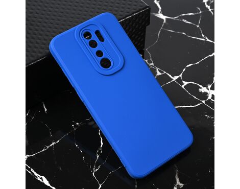 Silikonska futrola Teracell Giulietta - Xiaomi Redmi Note 8 Pro mat plava.