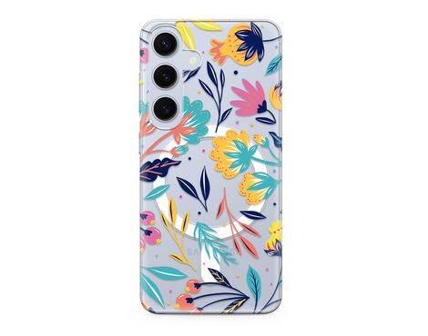 Futrola silikonska print MagSafe - Samsung S921 Galaxy S24 5G rainbow palm (MS).
