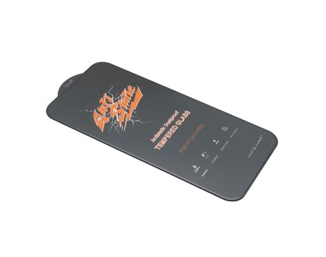 Zastitna folija za ekran GLASS ANTISTATIC - Iphone 13/13 Pro/14/16E (6.1) crna (MS).