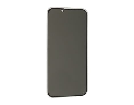Zastitna folija za ekran GLASS PRIVACY 2.5D full glue - Iphone 13/13 Pro/14/16E (6.1) crna (MS).