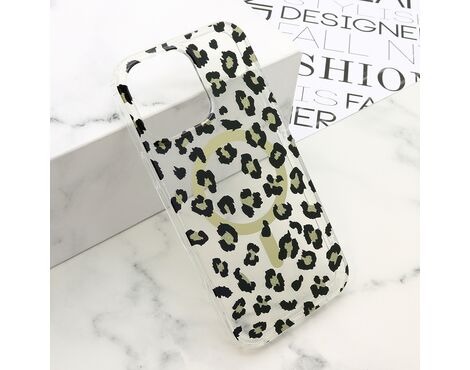 Futrola LEOPARD MagSafe - iPhone 16 Pro Max (6.9) crna (MS).