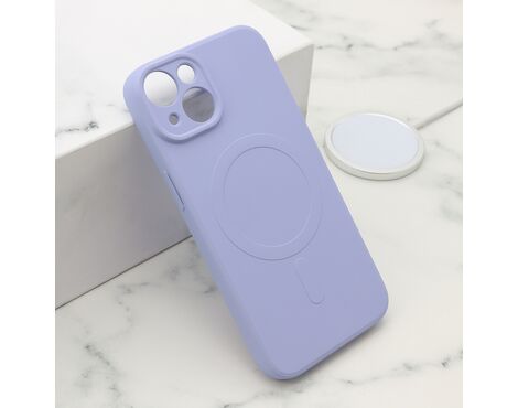 Futrola VELVET TOUCH MagSafe - iPhone 15 ljubicasta (MS).