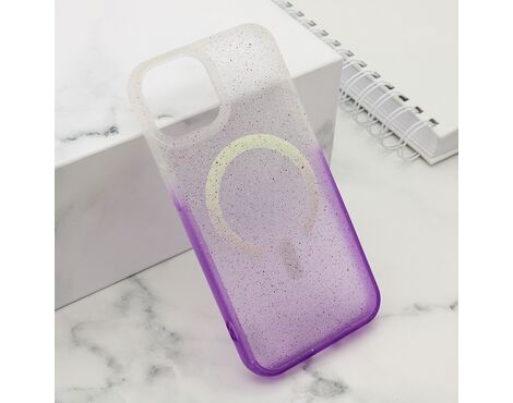 Futrola Starlight MagSafe - iPhone 13 (6.1)/iPhone 14 (6.1) ljubicasta (MS).