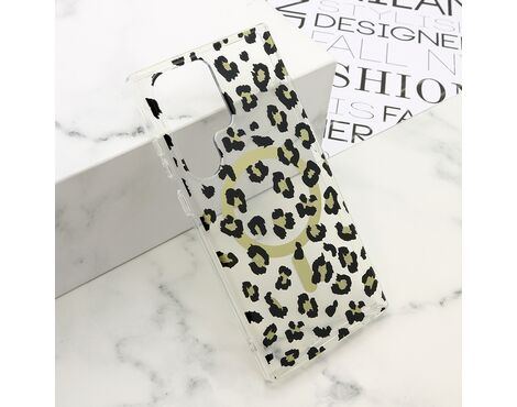 Futrola LEOPARD MagSafe - Samsung Galaxy S23 Ultra 5G crna (MS).