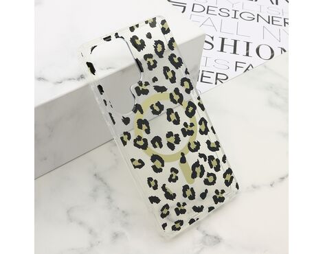 Futrola LEOPARD MagSafe - Samsung S938 Galaxy S25 Ultra 5G crna (MS).
