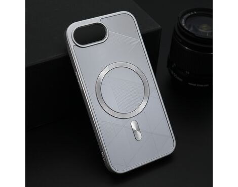 Futrola ZEN SHIELD MagSafe - iPhone 16e srebrna (MS).