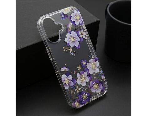 Futrola FLOWER - iPhone 16 (6.1) DZF7 (MS).