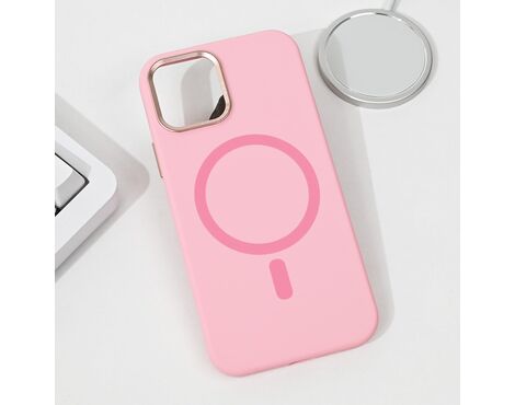 Futrola Magsafe Pure Plus - iPhone 12 6.1 roze.
