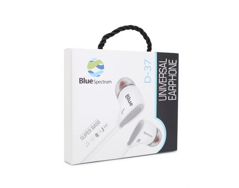 Slusalice Blue Spectrum D-37 3.5mm bele.