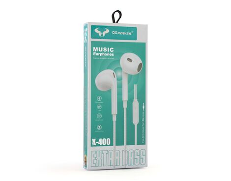 Slusalice Oxpower OXP-51 3.5mm bele.