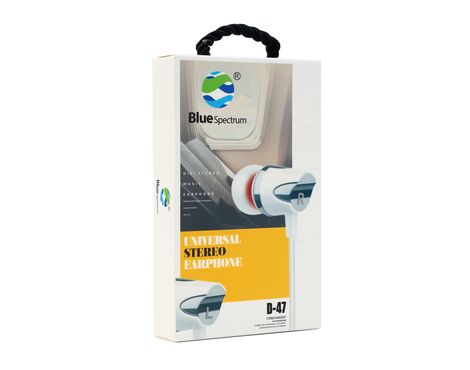 Slusalice Blue Spectrum D-47 3.5mm bele.
