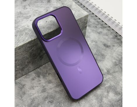 Futrola COLOR METAL MagSafe - iPhone 16 Pro Max (6.9) ljubicasta (MS).