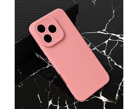 Silikonska futrola Teracell Giulietta - Huawei Honor 400 Lite mat tamno roze.
