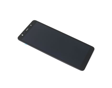 LCD displej (ekran) - Samsung A750 Galaxy A7 (2018) 2018 + Touch screen + APLONG OLED black (crni) (MS).