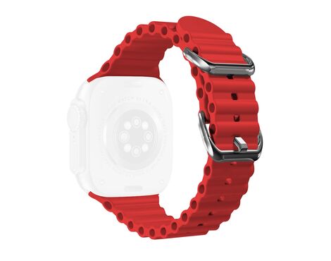 Narukvica - iPhone Apple watch Ultra/Ultra 2 42/44/45/49mm crvena (MS).